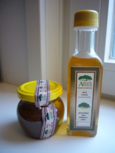 Argan oil and paste