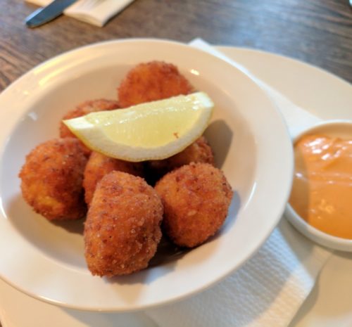 Amsterdam restaurant review Fa Pekelharing - arancini