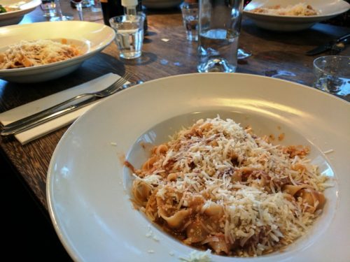 Amsterdam restaurant review Fa Pekelharing - pasta