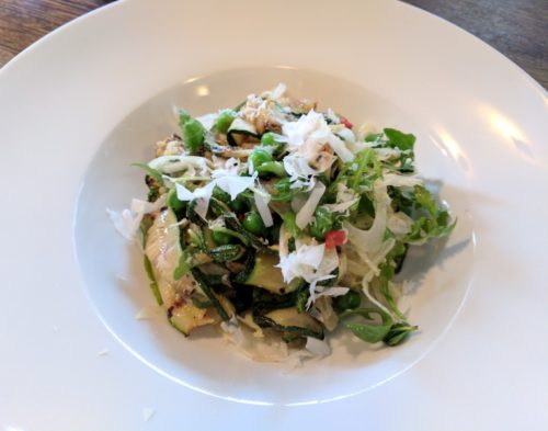 Amsterdam restaurant review Fa Pekelharing - salad
