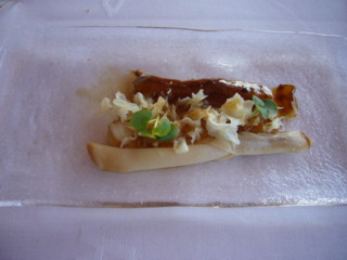 razor clam veal