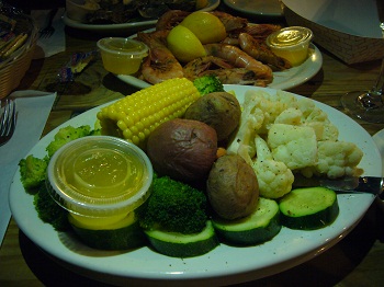 shrimp n veges