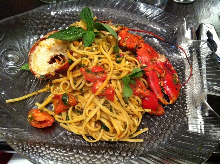 lobster linguine