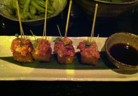 tuna tartare rice