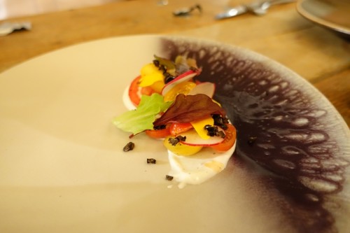 Justin Brown Verzet - tomato salad