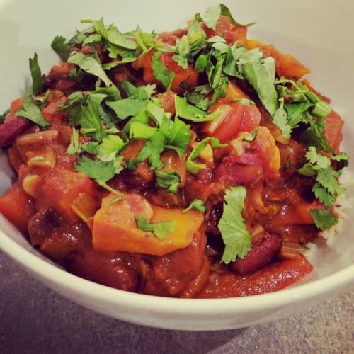 Vegetarian January: Chilli con carne without the carne