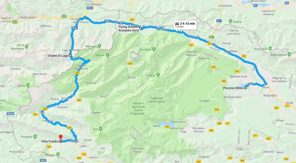 The Road to Hisa Franko, Slovenia