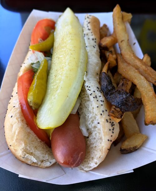 Chicago hotdog